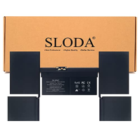 SLODA A1527 A1705 Baterie pro MacBook Retina 12" A1534 A1705 (Early 2015 2016 Mid 2017) Li-polymer 7.56V 4800mAh